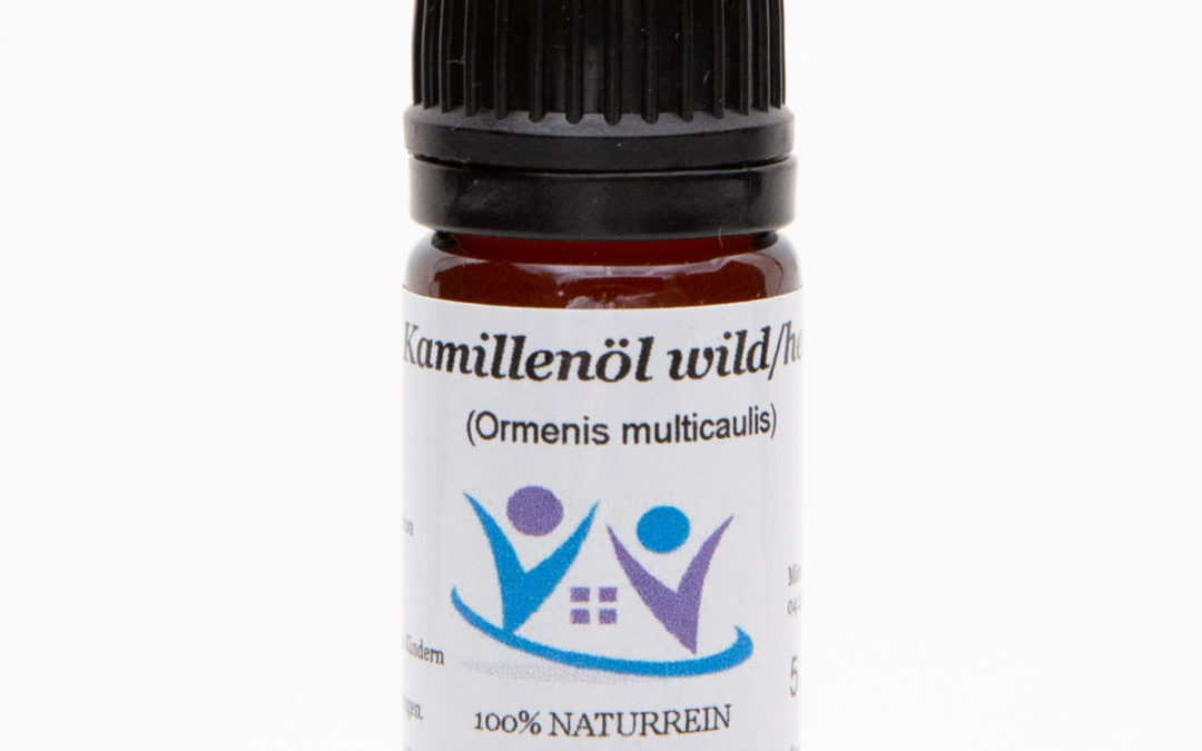 Kamillenöl, ätherisches Öl, wild/hell 5ml