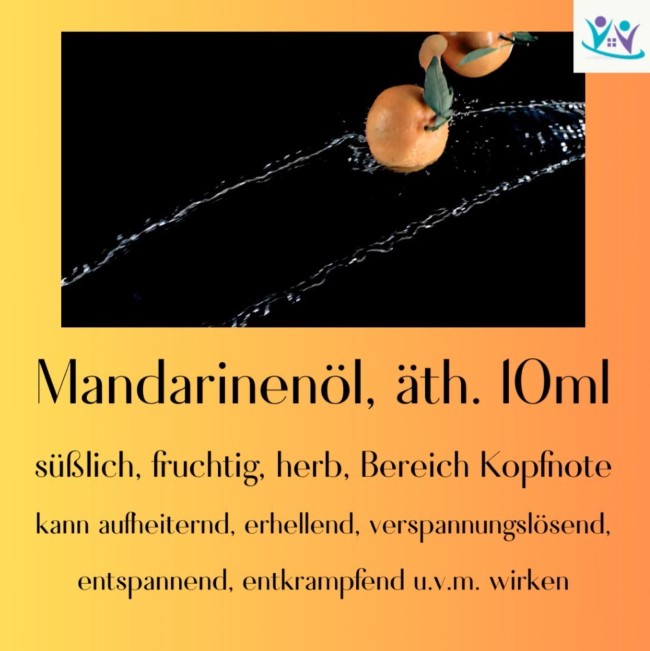 Mandarinen-Öl 10ml, ätherisches Öl